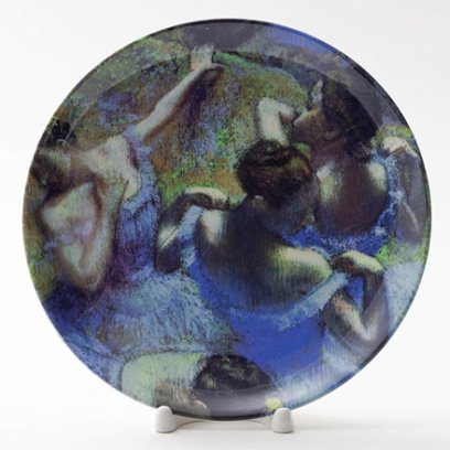 Декоративная тарелка Голубые танцовщицы