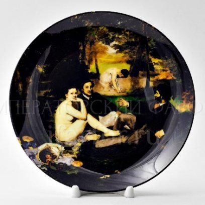 Декоративная тарелка Завтрак на траве