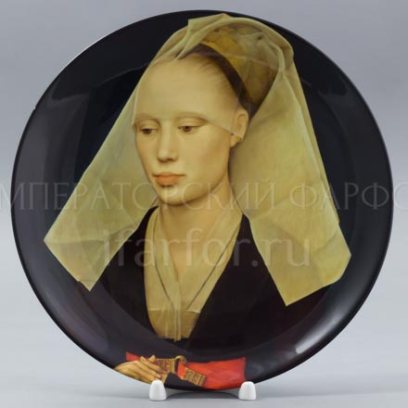 Декоративная тарелка Портрет дамы