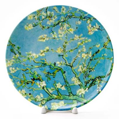 Декоративная тарелка Цветущий миндаль