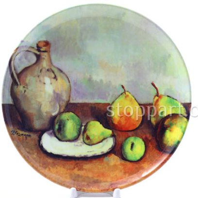 Декоративная тарелка «Натюрморт. Кувшин и фрукты»