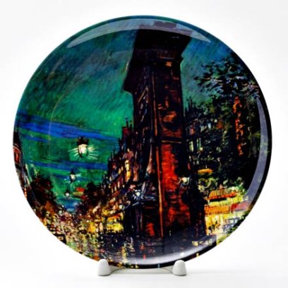 Декоративная тарелка Париж. Сен-Дени