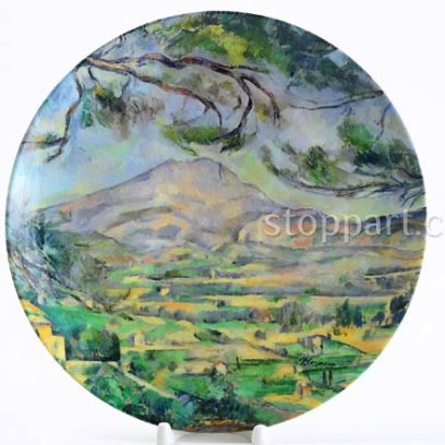 Декоративная тарелка «Гора Сент-Виктуар»