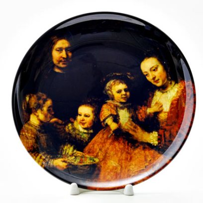 Декоративная тарелка Семейный портрет