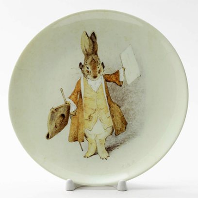 Декоративная тарелка «Кролик Питер»