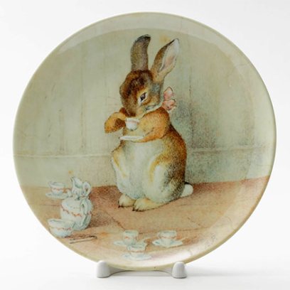 Декоративная тарелка «Крольчиха Жозефина»