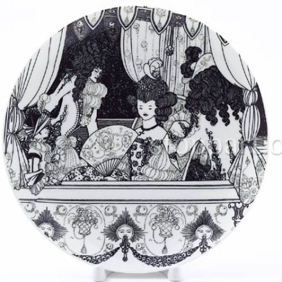 Декоративная тарелка Театральная ложа