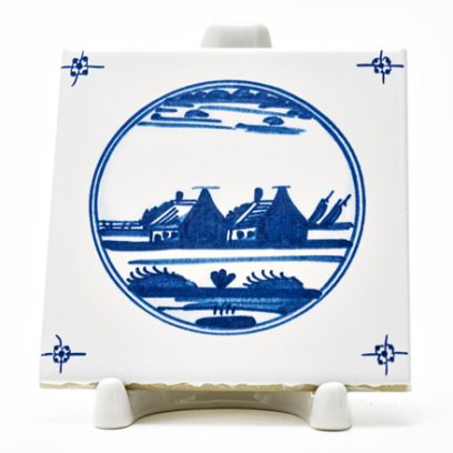 Изразец Голландский. Домики 1