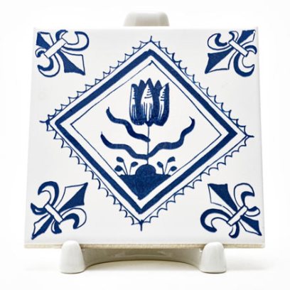 Изразец Голландский. Цветочный орнамент 2