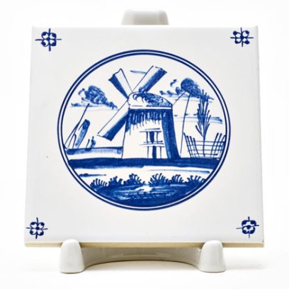 Изразец Голландский. Мельница 15