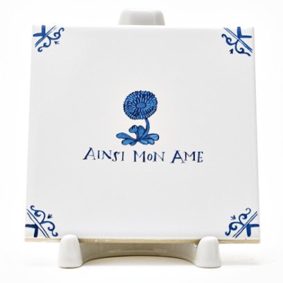 Изразец Голландский. Цветочек