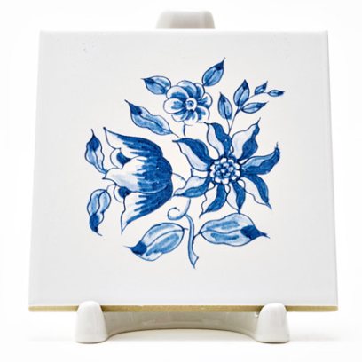 Изразец Голландский. Цветок