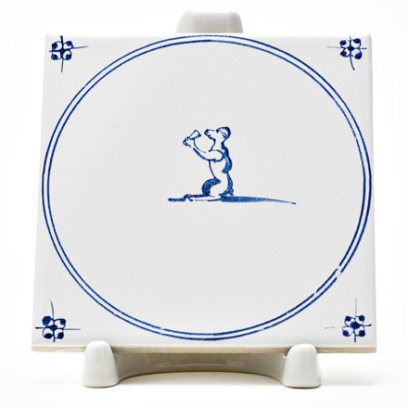 Изразец Голландский. Обезьяна