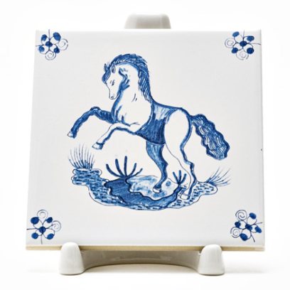 Изразец Голландский. Лошадь