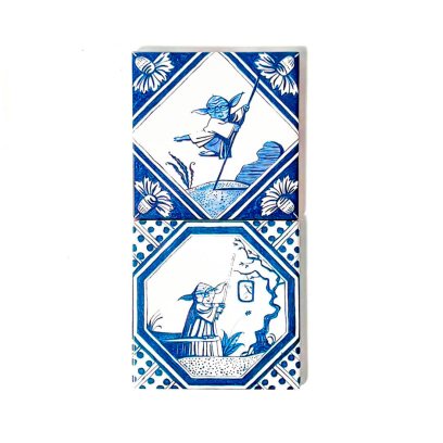 Набор изразцов Голландский. Мастер Йода