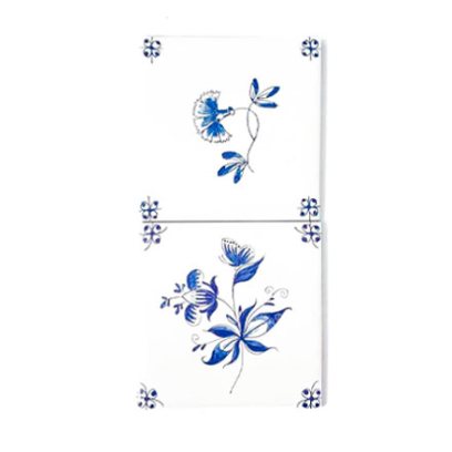 Набор изразцов Голландский. Цветы 2