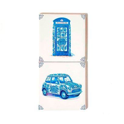 Набор изразцов Голландский. Лондон