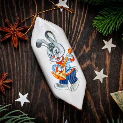 Елочная игрушка «Конфета 3»