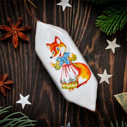 Елочная игрушка «Конфета 4»