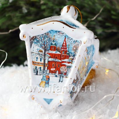 Елочная игрушка Фонарик Гулянья