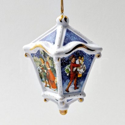 Елочная игрушка Фонарик классический Подарки