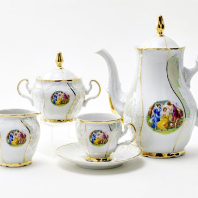 Сервиз кофейный Мадонна Перламутр 6/17 Бернадотт