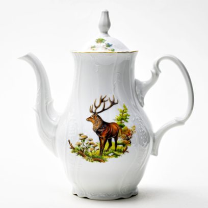 Кофейник Охотничьи сюжеты Бернадотт