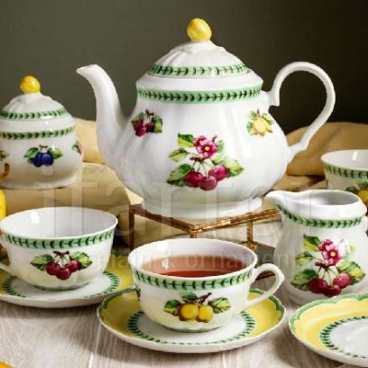 Сервиз чайный Летний сад 6/17 Роза