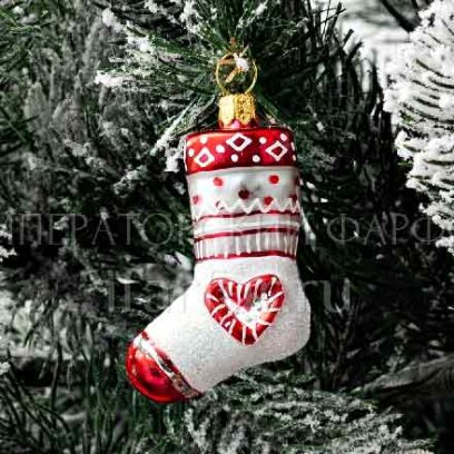 Елочная игрушка Носок