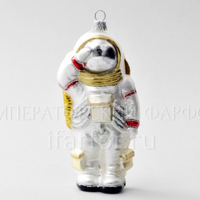 Елочная игрушка Космонавт