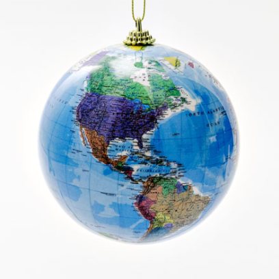 Елочная игрушка Шар Globus