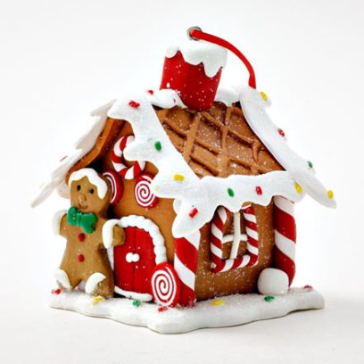 Елочная игрушка «Рождественский пряничный домик 2»