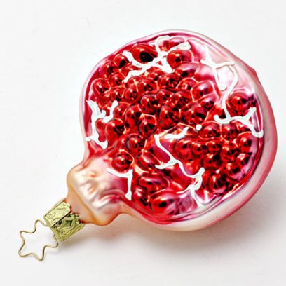 Елочная игрушка «Половина граната»