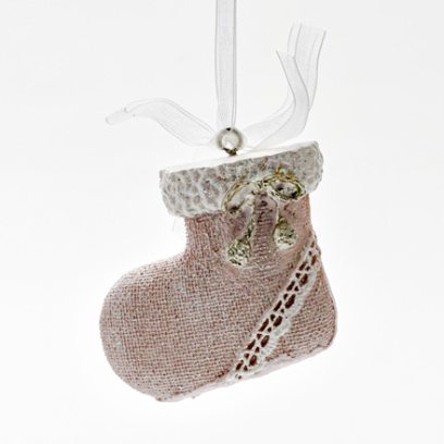Елочная игрушка Носочек