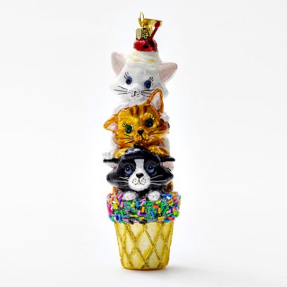 Елочная игрушка Мороженое рожок