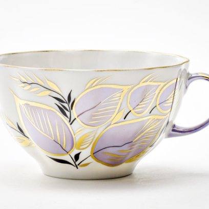 Чашка чайная Лунный сиреневый Тюльпан