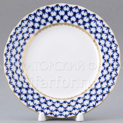 Тарелка десертная Кобальтовая сетка