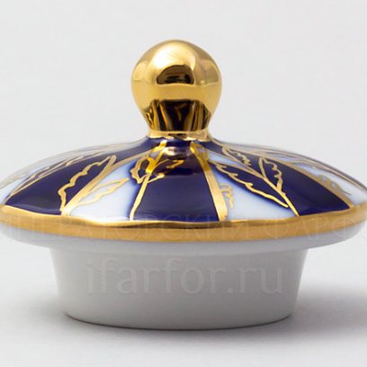 Крышка к сахарнице Зимний вечер Тюльпан