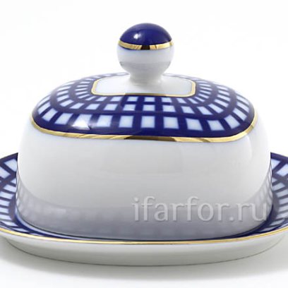 Масленка Кобальтовая клетка Прямоугольная
