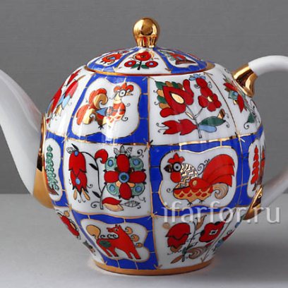 Чайник заварочный Русский лубок Тюльпан