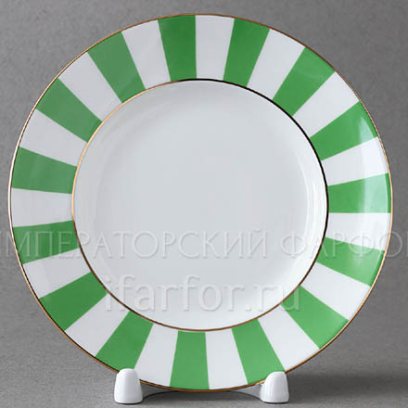 Тарелка десертная «Да и нет (салатовый)»