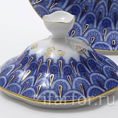 Крышка к чайной чашке Чешуйка Подарочная-2