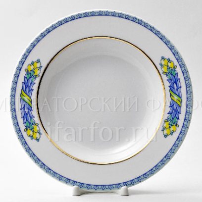 Тарелка глубокая «Юлия Высоцкая. Azzurro»