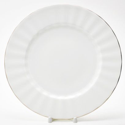 Блюдо круглое «Платиновая лента 2»