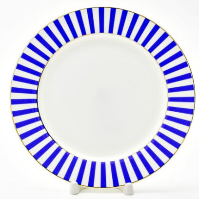 Тарелка плоская «Да и нет. Лазурный»