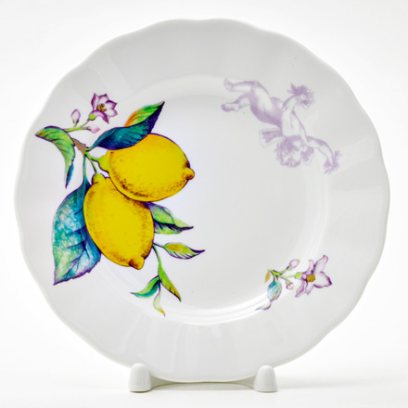 Тарелка мелкая «Лимоны»