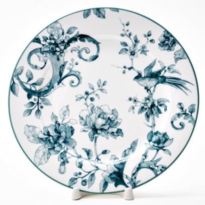 Тарелка мелкая «Monplaisir Green Монплезир зеленый»