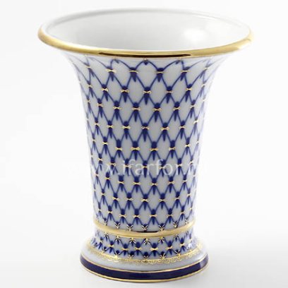 Ваза Кобальтовая сетка Ампирная