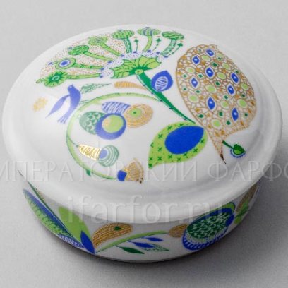 Туалетная коробочка «Весенние листья»