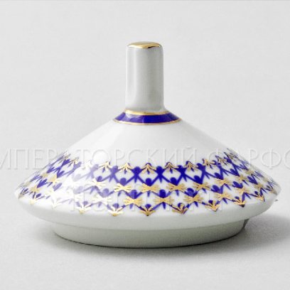 Крышка к чайнику Кобальтовая сетка Купольная